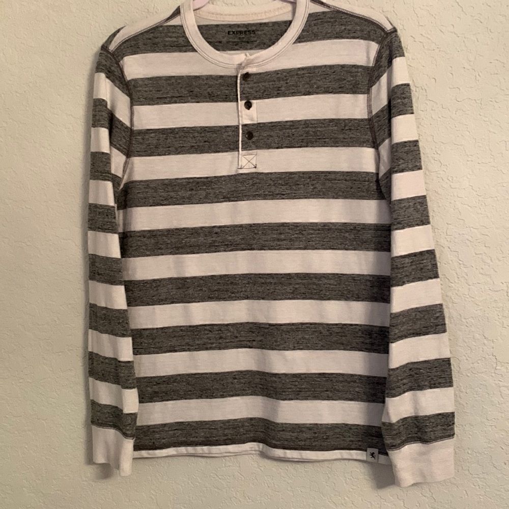 EXPRESS Mens Stripe Shirt. Size S